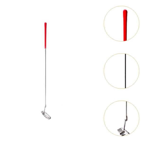 ゴルフパター練習ポータブルリムーバブル快適な右利きのパターパターゴルフパッティングクラブオフィスヤードバックグラウンドガーデン