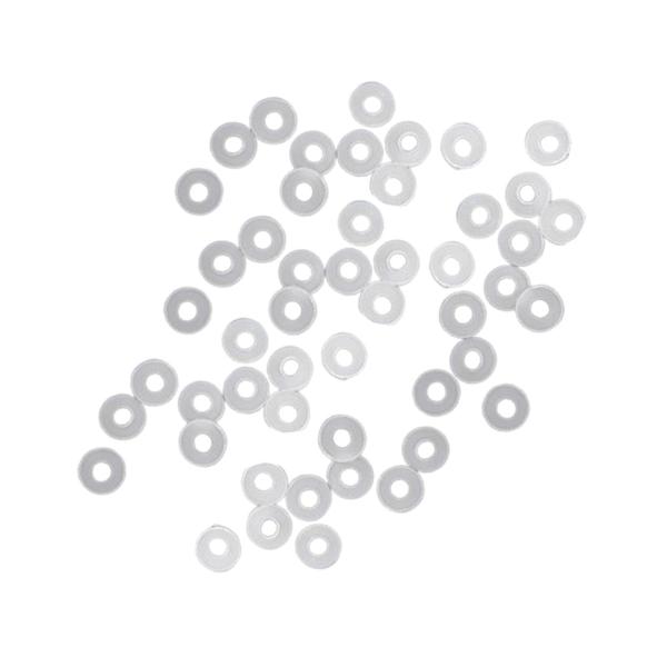 50個バドミントングロメットアイレットストリングプロテクター軽量修理アクセサリーワイヤーガードメンテナンスガスケットリング