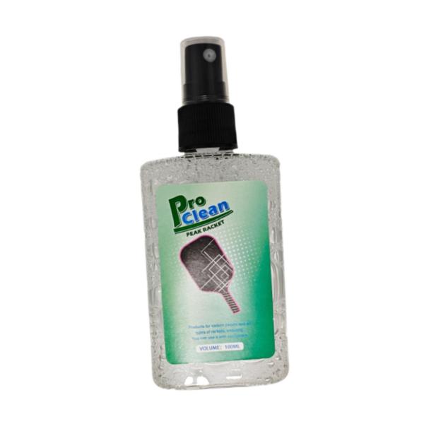 100 mlのピクルボールラック表面クリーナークリーニングエージェントが回転し、精度を向上させますピクルボールラッククリーナーパドルケア