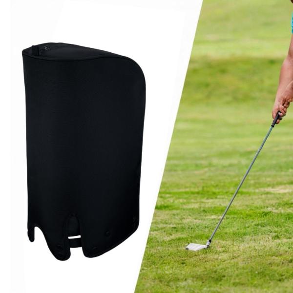 ゴルフトラベルバッグカバーパッド付きカバー頑丈なクラブ保護レインフードケープドライビングレンジ、屋外旅行、スポーツ