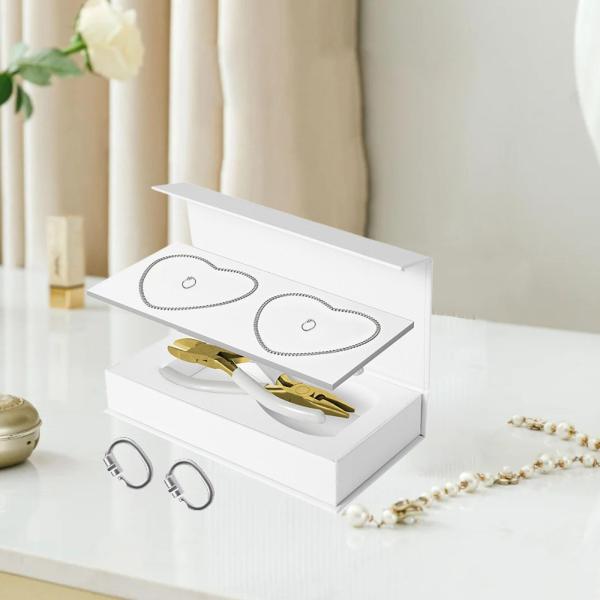 永久ブレスレットキット ロック留め金付き ロマンチックな DIY ブレスレット作成キット