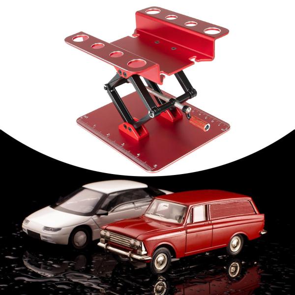 RCカーワークスタンドモデルディスプレイラック軽量ユニバーサル修理ワークステーションメンテナンススタンド1/8 1/10 1/14車両
