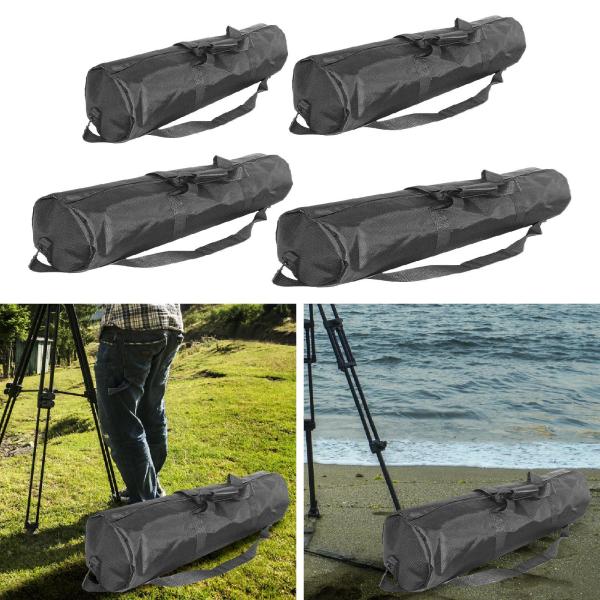 三脚袋トリポードケーススポンジパッド入り汎用性のある汎用性のあるショルダーストラップスピーカースタンドライトのためのヘビーデューティーブラックカメラモ