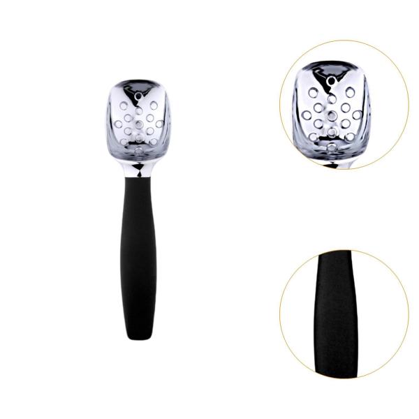 アイスクリームスクープ多機能、ポータブル耐久性なし、キッチンツール、亜鉛合金アイスクリームスプーン快適なハンドル