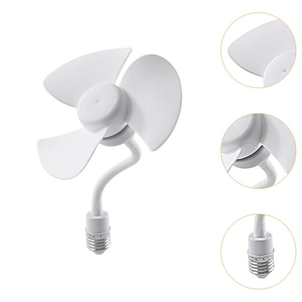 E27ベース天井ファン、ソケットファンローノイズミニ3ブレード強風リビングルーム用の寮のオフィスガレージキッチンに簡単に設置できます