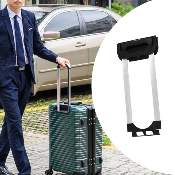 TRAVELスーツケーステレススコピックハンドル交換の簡単な設置強力な負荷ベアリング頑丈なスーツケースプルアウトロッド修理部品