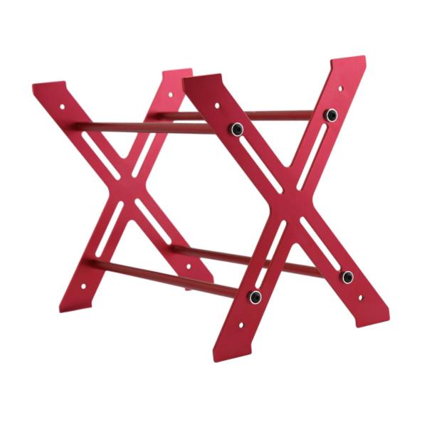 RCカーアロイタイヤラックタイヤオーガナイザーアルミニウム合金メタルイージーアセンブリRCタイヤディスプレイホルダー1/10トラック車用車両