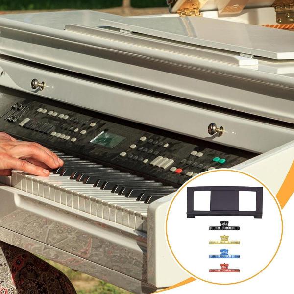 キーボードミュージックスタンドシートスタンドポータブルストレージ、コンパクト、キーボードの音楽スコアホルダーピアノアクセサリーの初心者の練習