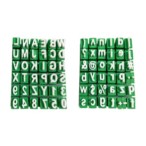 数字とアルファベットスタンプスタンピングキットカードの作成スクラップブッキング用品ハッピープランナー教室の報酬スタンパーシールセット