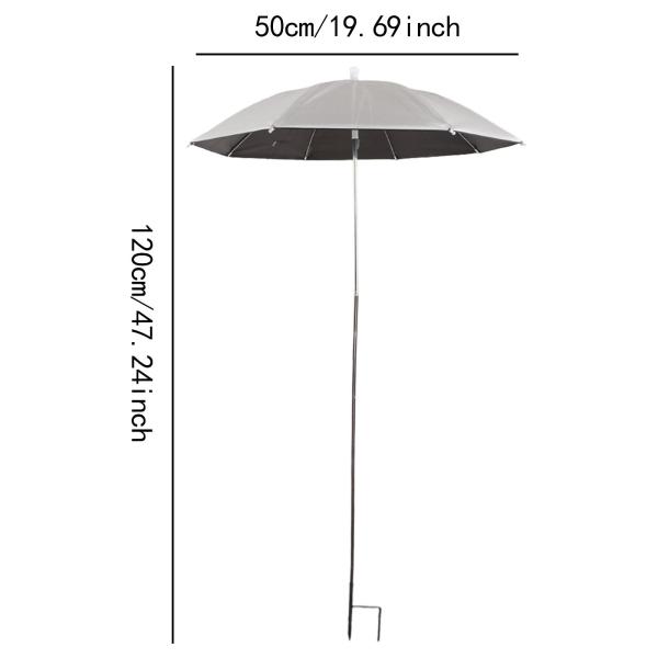屋外植物の傘、庭のベッド用の庭の傘、頑丈な再利用可能な雨プルーフの耐候性布、