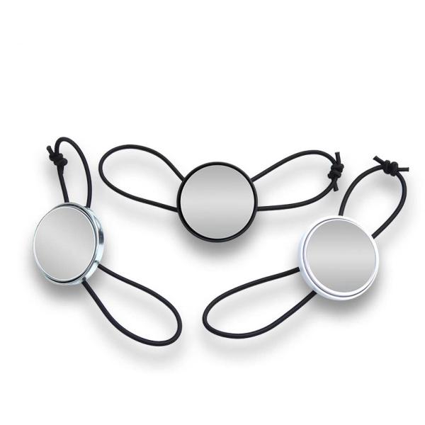 ダイビングハンドミラー ポータブル ラウンド ガラス ダイバー観察ミラー 水中機器 シュノーケリング ドリフト アウトドアスポーツ