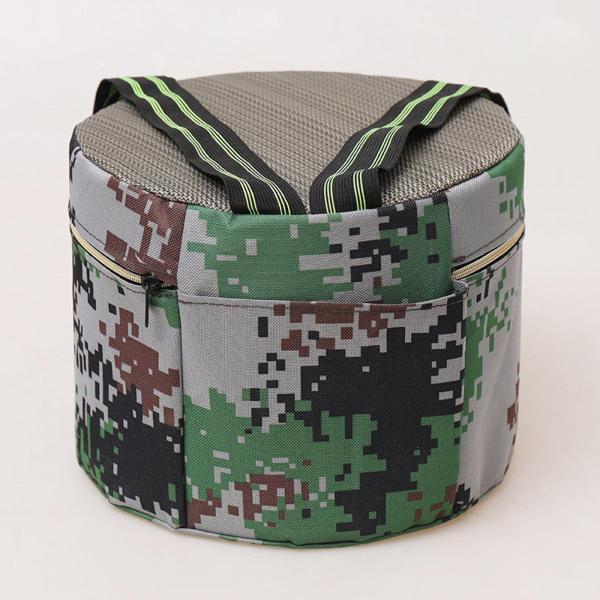 ガーデニング用ヒップクッションスツール ガーデンシートスツール 着用可能なワークシート ラウンド型 ポータブル 除草 家庭 庭 子供 大人 ピクニック