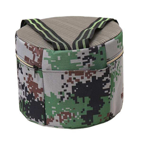 ガーデニング用ヒップクッションスツール ガーデンシートスツール 着用可能なワークシート ラウンド型 ポータブル 除草 家庭 庭 子供 大人 ピクニック