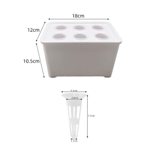 水耕栽培システム、植栽容器、便利な耐摩耗性水耕栽培キット、屋外用ガーデニングシステム