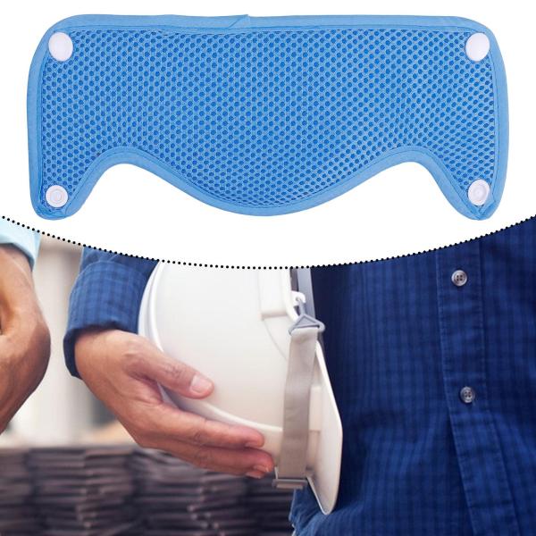 ヘルメットアクセサリーにスナップオンするハードハットスウェットバンド。軽量で実用的なハードハットライナー。建設スポーツ作業用用。