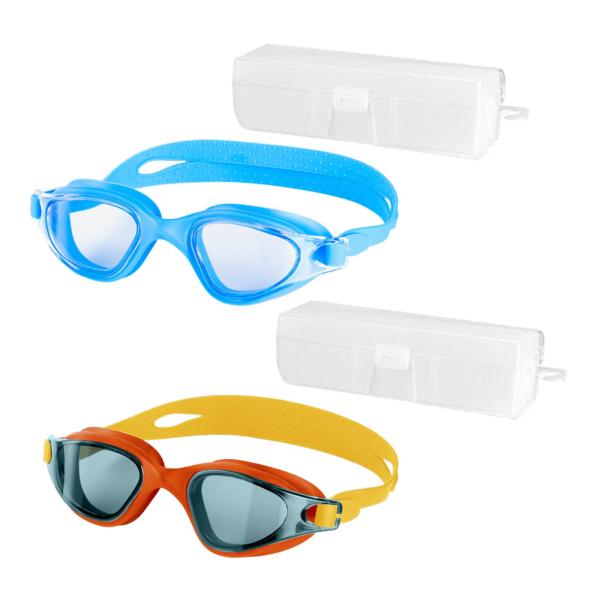 スイミングゴーグル、曇り止めスイムグラス、クリアな視界、快適なトレンディアイウェア、サーフィン愛好家向けアウトドア用スイムゴーグル