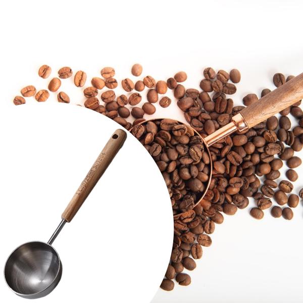 エスプレッソスクープ ベーキングガジェット ヴィンテージスタイル 木製ハンドル用品 ティースプーン 計量カップ お茶 オフィス 料理 ホームカフェ用