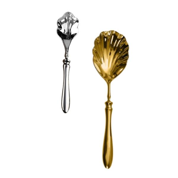 サービングスプーン、バストスプーン、シェル型、多機能テーブル、パーティー、家庭、レストラン、ビュッフェ、ファミリーディナー、ケータリング用