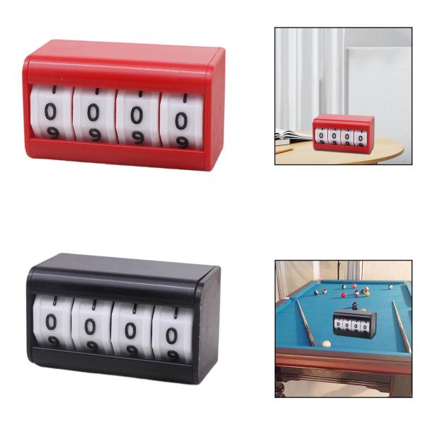 ビリヤードプールスコアボードミニスコアキーパー多機能スコアキーパースポーツカウンタースポーツゲームサッカー競技用