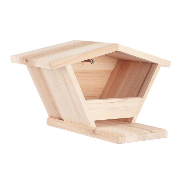 バードハウス 屋外用 バードボックス ペット用品 木製 装飾 吊り下げ式 ハウス 鳥の巣 庭 パティオ ハチドリ 屋外