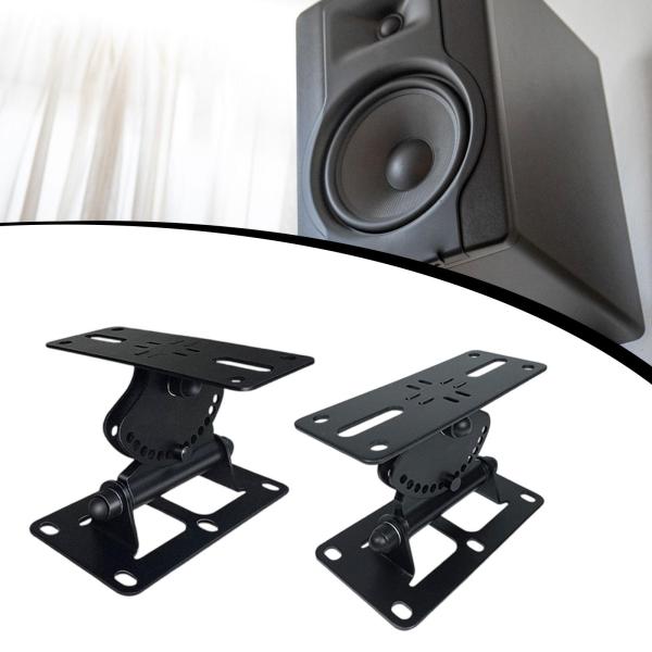 壁掛けスピーカー ホームスピーカースタンド ユニバーサル 簡単設置 アクセサリー 調節可能なホルダー ステージパフォーマンス用