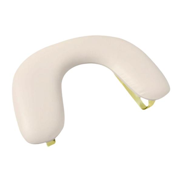 PUレザーU字型アームレスト 滑り止め プロ仕様 ネイルクッション ハンドホルダー 取り外し可能なネイルハンドレスト アクリルネイルテーブル用