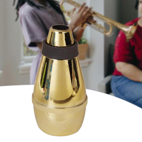 トランペット ストレートミュート BB トランペット 練習用ミュート 消音アクセサリー 楽器 音を弱める パフォーマンス ステージ用