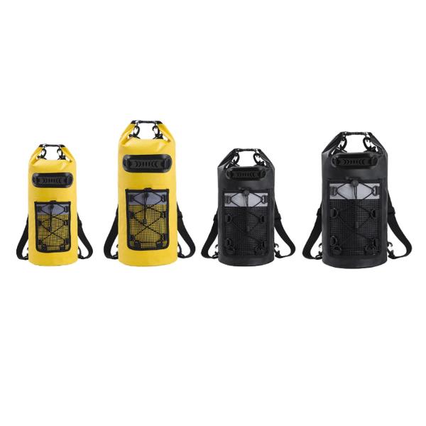 ドライバッグ フローティングバックパック 防水 軽量 女 男 収納バッグ ドライサック 水泳 ボート カヤック ハイキング用