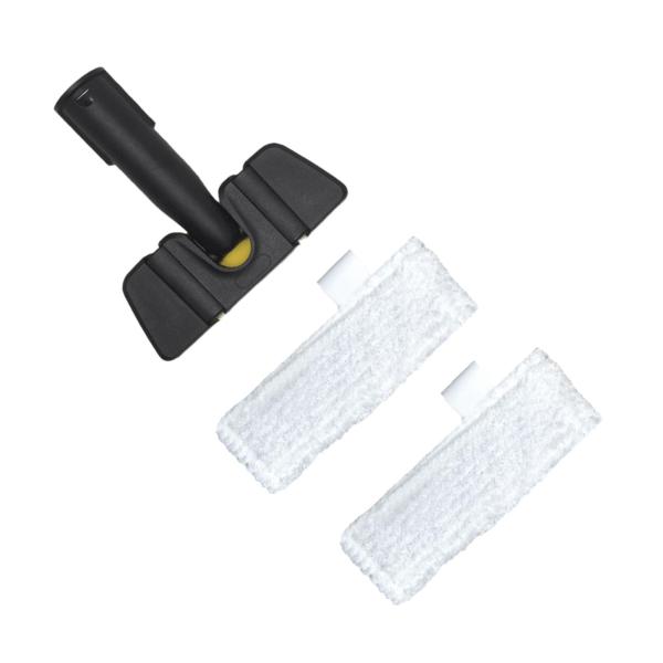 スチームクリーナー モップヘッド フロアノズルアタッチメント スペアパーツ 交換用フレキシブルスチームクリーナー スイーパーヘッド 車 タイルシンク用