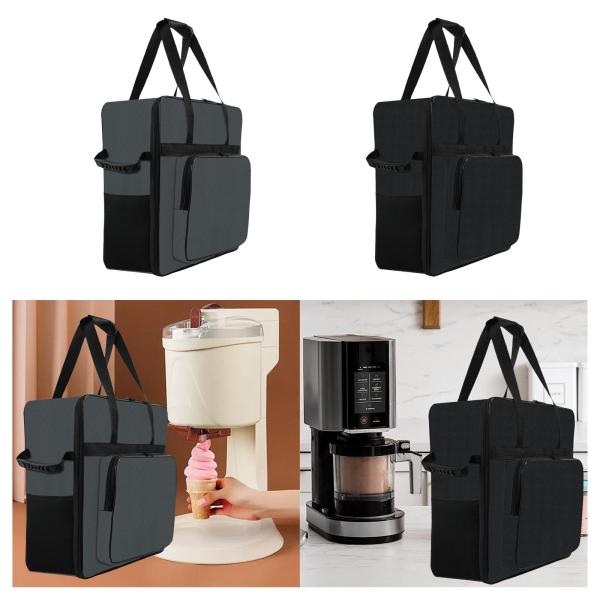 アイスクリームマシンキャリーバッグ スラッシュマシントラベルケース ピクニック、釣り、プールサイド、ホテル、キャンプに最適な実用的なトートハンドバッグ