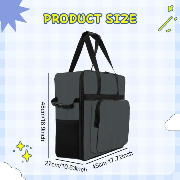 アイスクリームマシンキャリーバッグ スラッシュマシントラベルケース ピクニック、釣り、プールサイド、ホテル、キャンプに最適な実用的なトートハンドバッグ