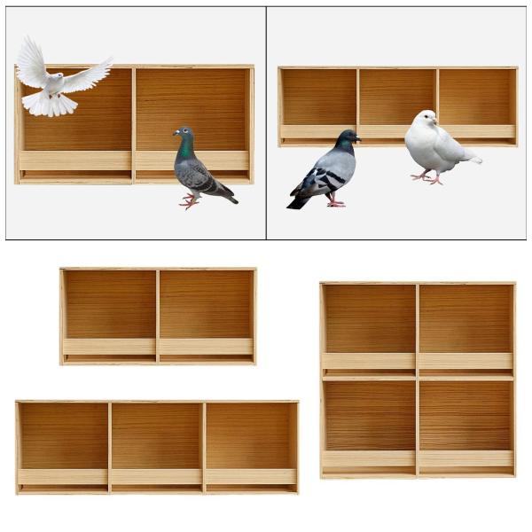 インコの巣箱 鳥かごハウス 餌箱 鳩のケージ 飼育箱 セキセイインコ