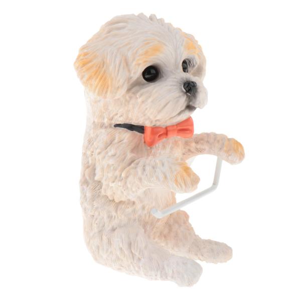 トイレットペーパーロールホルダー、樹脂製壁掛けペーパーホルダーラック、ホテル向けの面白いトイレットペーパーディスペンサー、心のこもったギフト