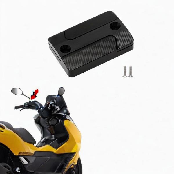 フロントブレーキリザーバーカバーキャップ アルミ合金製 交換用装飾カバー Pcx160 Nwg150  Forza125用