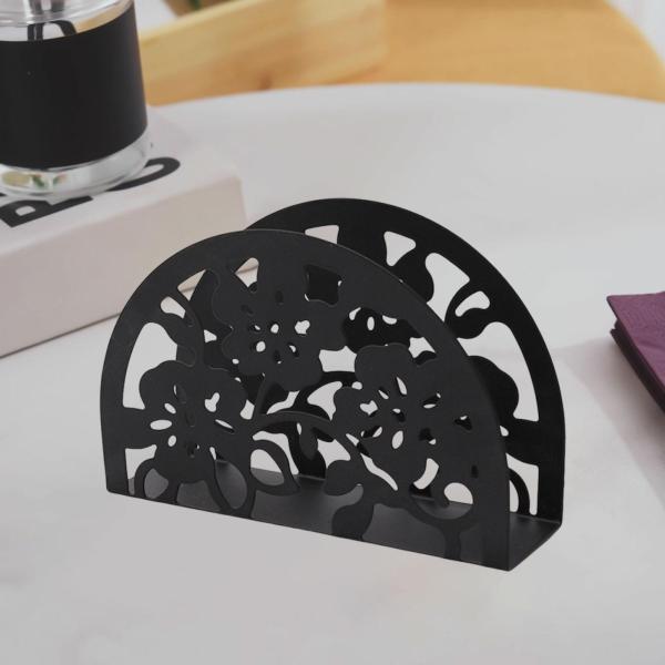 ヨーロピアンナプキンホルダー 卓上ペーパーティッシュディスペンサー ファームハウス スタンディングナプキン収納ラック 家庭用カウンタートップ 結婚式用