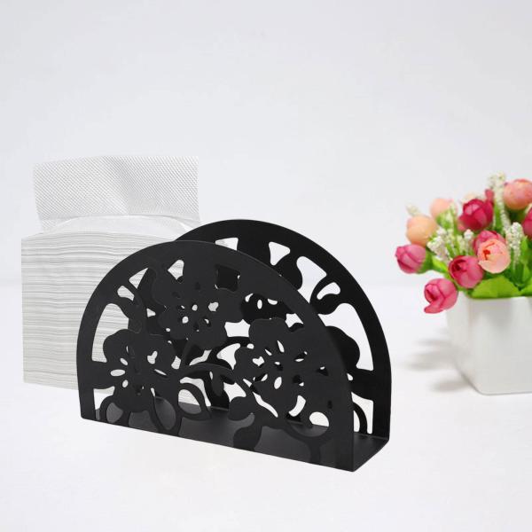 ヨーロピアンナプキンホルダー 卓上ペーパーティッシュディスペンサー ファームハウス スタンディングナプキン収納ラック 家庭用カウンタートップ 結婚式用