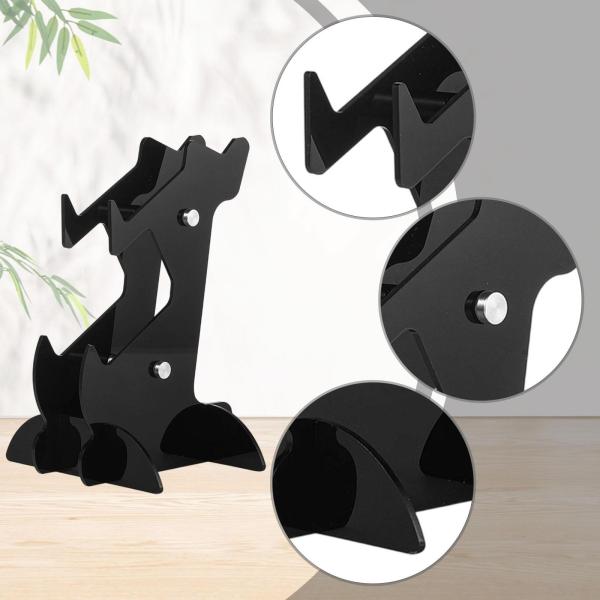 ゲームコントローラースタンド ヘッドセットホルダー ゲーマーギフト 2段式 ゲームアクセサリー アクリル製 ヘッドホンスタンド コントローラーホルダー