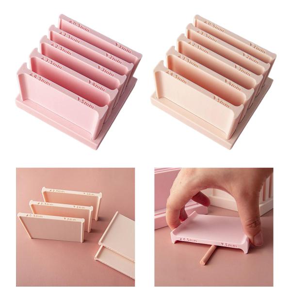 測定マーク付きポリマー粘土ストリップ押し出しツール 5つの交換可能なダイ