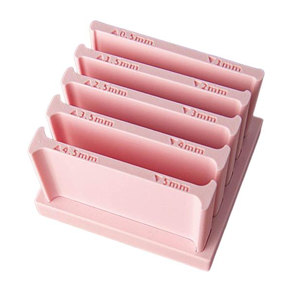 測定マーク付きポリマー粘土ストリップ押し出しツール 5つの交換可能なダイ