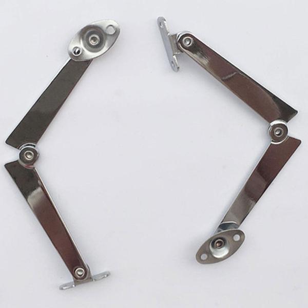 蓋ステーヒンジ 蓋サポートブラケット 多目的 取り付け簡単パーツ 取り付けネジ付き チェスト木製ボックス用キャビネットヒンジ