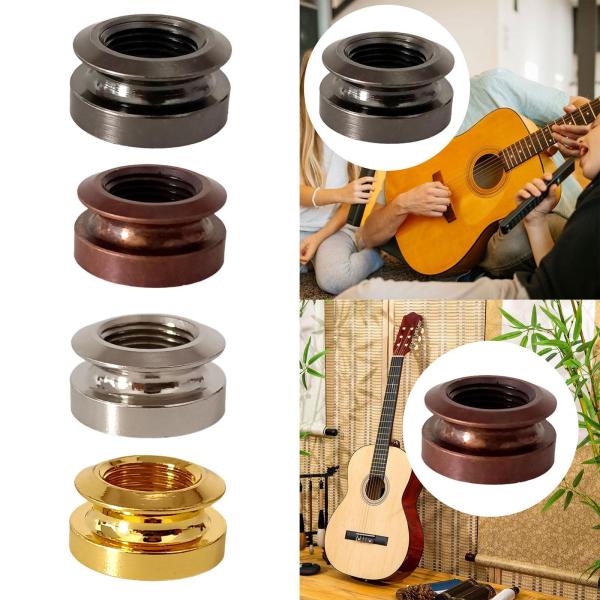 ピックアップテールピンカバーキャップエンドピンジャックスクリュー楽器エンドピンチップストラップボタンエレキギターベース愛好家用
