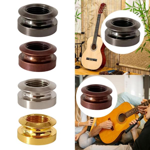 ピックアップテールピンカバーキャップエンドピンジャックスクリュー楽器エンドピンチップストラップボタンエレキギターベース愛好家用