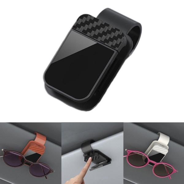 バイザーホルダー眼鏡カーマウントコンパクト車トラックSUVグリップアクセサリー眼鏡ハンガークリップクリップ