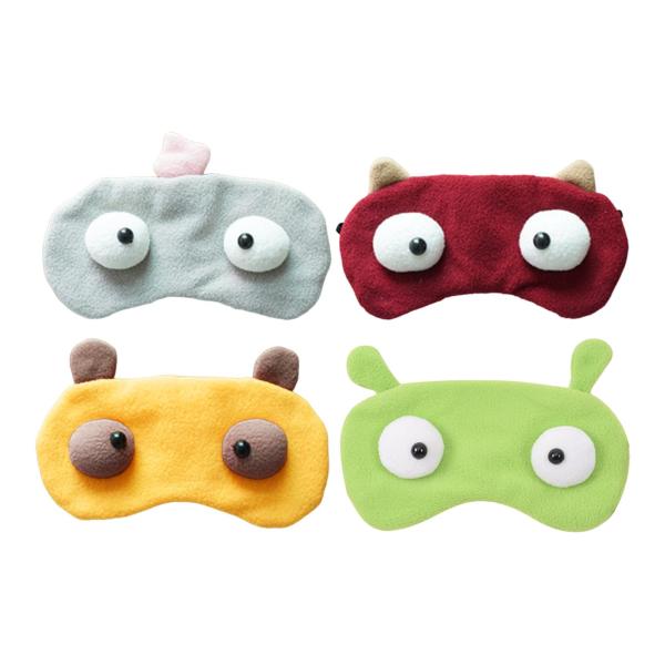 面白い睡眠用アイマスク ユニバーサルアイシェードカバー 子供 大人 女の子 男の子 お昼寝用