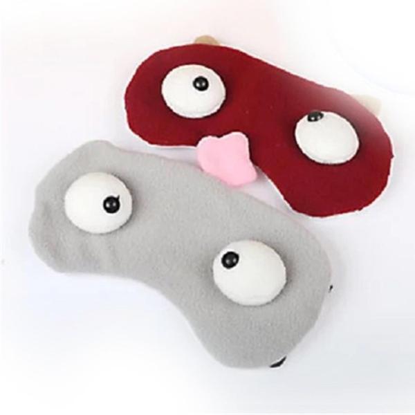 面白い睡眠用アイマスク ユニバーサルアイシェードカバー 子供 大人 女の子 男の子 お昼寝用