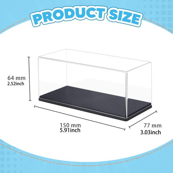 モデルカーディスプレイケースディスプレイボックス1/43多目的保護オーガナイザーショーケース透明フィギュア記念品おもちゃ車用