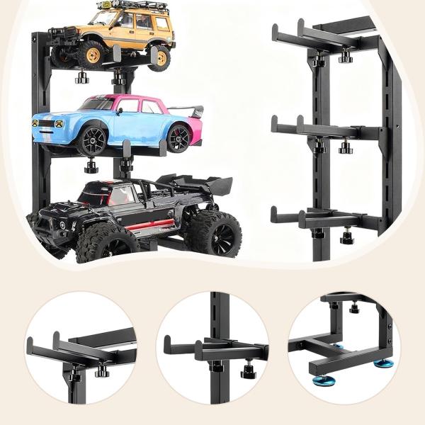 爆買 RCカーディスプレイスタンド収納ラック RCカー収納棚 展示用 RC