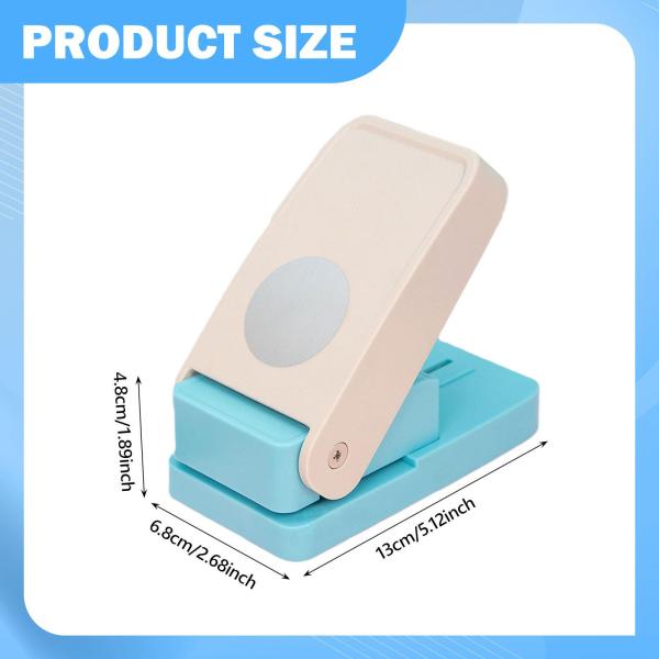 タブパンチエンボスマシンエンボスツールDIYポータブルペーパーパンチャー穴パンチャー自作インデックスラベルプランナーインサート用
