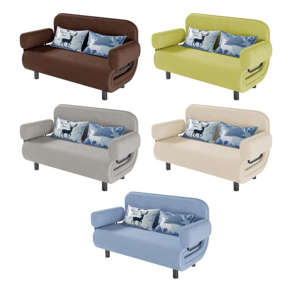 折りたたみ式ソファベッド ソファーチェア 多機能コンバーチブルスリーパーチェアベッド 5段階調節可能な背もたれ バルコニー オフィス用