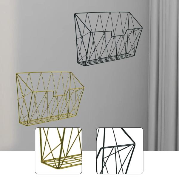 壁掛けファイルホルダーマガジンラック多目的装飾収納メールオーガナイザー本、手紙、書類、フォルダー用